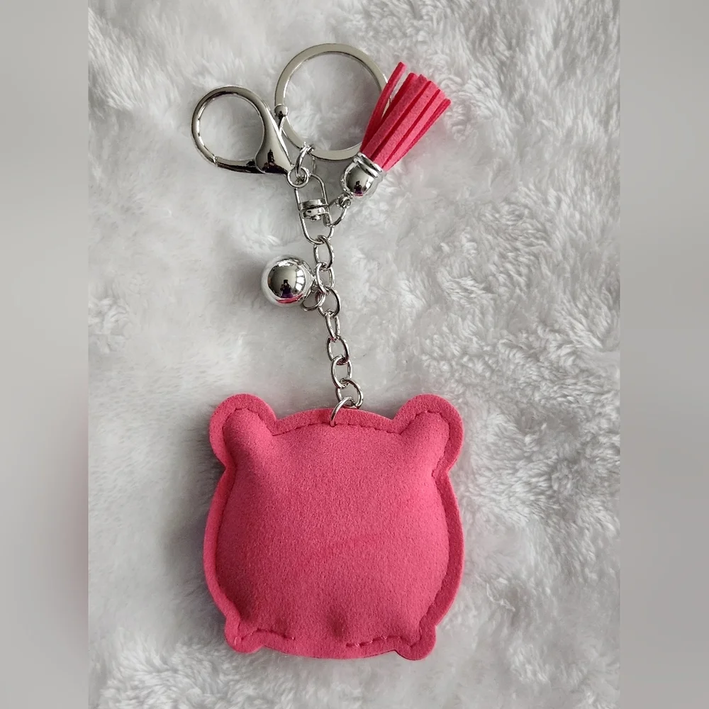 Toy Story Lotso Pink and Purple Bear Keychain Bag Charm